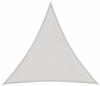 Windhager SunSail CANNES Dreieck 400 x 400cm cream-grau (10712)