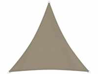 Windhager Sonnensegel Cannes Dreieck, 5x5x5m, taupe