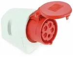 PCE Schalter PCE CEE Wandsteckdose 5-polig, 32 A, 400 V, IP44