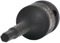 KS Tools Sechskant-Bit, 1/2" KraftStecknuss Innensechskant, 6 mm