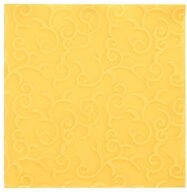 PAPSTAR Papierserviette Servietten ROYAL Collection 1/4-Falz 40 cm x 40 cm gelb