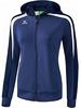 Erima Trainingsjacke Damen Liga 2.0 Trainingsjacke mit Kapuze blau|weiß 44
