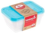 keeeper Frischhaltedose 3067563200000, Set von Lebensmittelbeh&auml;ltern 3x1,2 L...