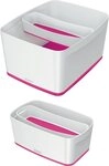 LEITZ Aufbewahrungsbox Aufbewahrungsschale myBox lang wei&szlig;/pink