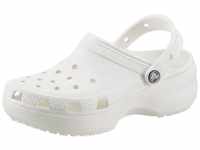 Crocs Classic Platform Clog W Clog, Plateau, Sommerschuh, Schlappen, Hausschuh,