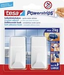 tesa Klebehaken tesa Powerstrips Haken Large rechteckig, wei&szlig;