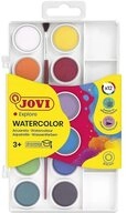 Jovi Farbkasten 1 Wasserfarbkasten inkl. Pinsel - 12 Farben