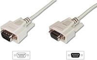 Digitus Datatransfer Verl&auml;ngerungskabel, D-Sub9/St - D-Sub Video-Kabel