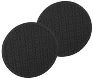 FACKELMANN Topfuntersetzer 2x Untersetzer Topflappen Silikon in schwarz