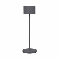 blomus LED Au&szlig;en-Tischleuchte Farol Warm Gray, mehrere Helligkeitsstufen,...