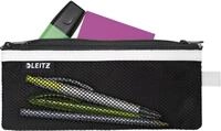 LEITZ Prospekth&uuml;lle Traveller Zip-Beutel Wow M 2 F&auml;cher 21x8,5cm 2 F&auml;cher schwarz