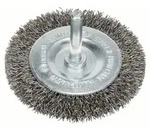 BOSCH Schleifaufsatz Scheibenb&uuml;rste, gewellt, rostfrei, 70 mm, 0.3 mm, 10 mm