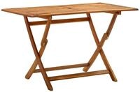 vidaXL Gartentisch 120 x 70 x 75 cm Klappbarer Gartentisch 120x70x75 cm...