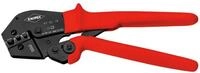 Knipex Crimpzange, Crimp-Hebelzange f&uuml;r Twin Aderendh&uuml;lsen 2 x 6,2 x 10 und 2...