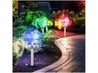 ETC Shop RGB LED Solar-Kugellampen mit Farbwechsel 43cm 3er-Set (33353_3)