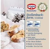 Dr. Oetker K&uuml;chenhelfer Backform Stollenbackform
