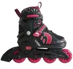 Best Sporting Schlittschuhe Inline Skates Kinder, verstellbar, ABEC 7, gr&uuml;n,