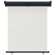 vidaXL Seitenmarkise Balkon-Seitenmarkise 140 &times; 250 cm Creme