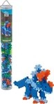PLUS-PLUS Geniales Konstruktionsspielzeug, Kreativ-Bausteine Tube, Triceratops