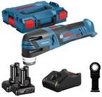 BOSCH Akku-Multifunktionswerkzeug Bosch Akku-Multi-Cutter GOP 12V-28 / 2x 4,0...