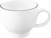 Seltmann Weiden Espressotasse Lido Black Line, 1-tlg., Porzellan,...