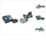 Makita Nutfr&auml;se DPJ 180 RF1 Akku Nutfr&auml;se 18 V 100 mm + 1x Akku 3,0 Ah +...