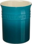 LE CREUSET Aufgusstopf Spatelpot Classic Deep Teal, (1St), Sp&uuml;lmaschinenbest&auml;ndig