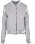 URBAN CLASSICS Collegejacke Urban Classics Damen Ladies Organic Inset College...