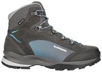 Lowa Tucana GTX (Trekking, Spaltleder, wasserdicht) schieferbraun/t&uuml;rkis Wanderschuh
