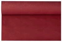 PAPSTAR Tischdecke Papiertischtuch mit Damastpr&auml;gung 8 m x 1,2 m bordeaux