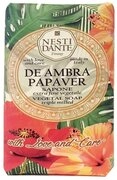 Nesti Dante Handseife Ambra Papaver 250 g, 1-tlg., Hand -und K&ouml;rperseife mit...