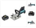 Makita Nutfr&auml;se DPJ 180 T1 Akku Nutfr&auml;se 18 V 100 mm + 1x Akku 5,0 Ah - ohne