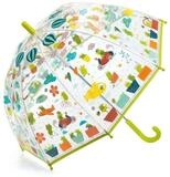 DJECO Stockregenschirm Regenschirm Fr&ouml;schlein Kinderregenschirm