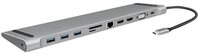 LogiLink Laptop-Dockingstation USB 3.2 Gen 1 Docking-Station, USB-C, 11-Port,...
