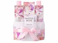 ACCENTRA Pflege-Geschenkset Water Rose" Geschenkset für Frauen in dekorativer