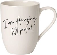 Villeroy & Boch Becher Statement "I&acute;m amazing. Not perfect."