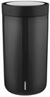 Stelton Thermobecher To Go Click Schwarz 200 ml, Edelstahl, Kunststoff