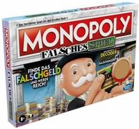 Hasbro Spiel Monopoly falsches Spiel, Brettspiel