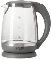 Adler Wasserkocher AD 1286, Glas-Wasserkocher, Wasserkessel, 2,0L, 1850-2200W,...