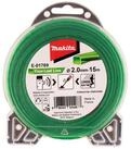 Makita Akku-Motorsense Makita M&auml;hfaden Four Leaf 2,0 mm x 15 m E-01769