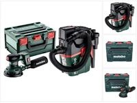 metabo Akku-Exzenterschleifer Set SXA 18 LTX 125 BL Akku Exzenterschleifer 18 V...