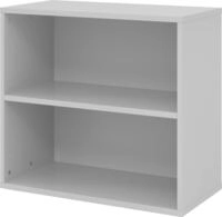 HAMMERBACHER Regal Regal 2 OH 80x40x74,8cm Grau