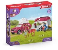 Schleich&reg; Spielzeug-Auto Abenteuer mit Auto und Pferdeanh&auml;nger