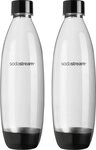 SodaStream Wassersprudler Flasche DuoPack Fuse, (Set, 2-tlg),