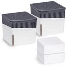 WENKO Luftentfeuchter Cube, f&uuml;r 80 m&sup3; R&auml;ume, 2 x 1000g