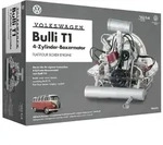 Idena Modellbausatz Motorbausatz VW Bulli T1 4-Zylinder Boxermotor mehrfarbig