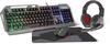 Speedlink LUNERA 4in1 Gaming- Starter- Set Gaming-Tastatur (Headset, Maus &...