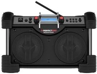 PerfectPro ROCKHART Baustellenradio PE-RH4 Radio (spritzwassergesch&uuml;tzt,...