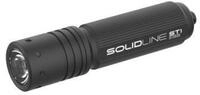 SOLIDLINE Taschenlampe ST1, Bis zu 100 Lumen, 35m Leuchtweite, IP54, Batterie