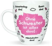 Sheepworld Tasse Sheepworld - Tasse "Ohne ... ist alles doof" 0,5l ODIAD...
